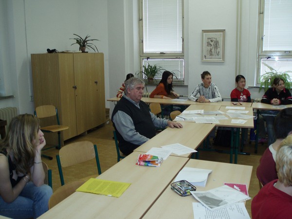 Projektov vuka v 9.B - hodina chemie