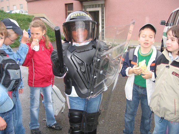 Nvtva u policie - 3.B