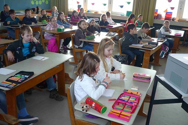 Hodina matematiky ve Furth im Wald