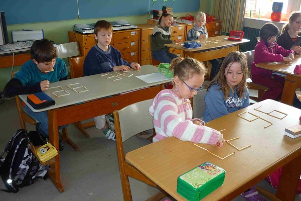 Hodina matematiky ve Furth im Wald