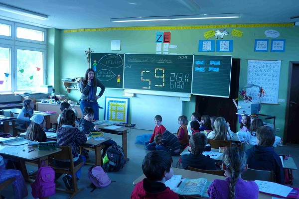 Hodina matematiky ve Furth im Wald