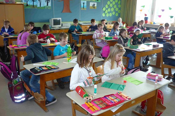 Hodina matematiky ve Furth im Wald