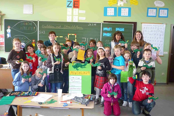 Hodina matematiky ve Furth im Wald