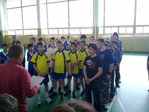 Okresní kolo v basketbale chlapců