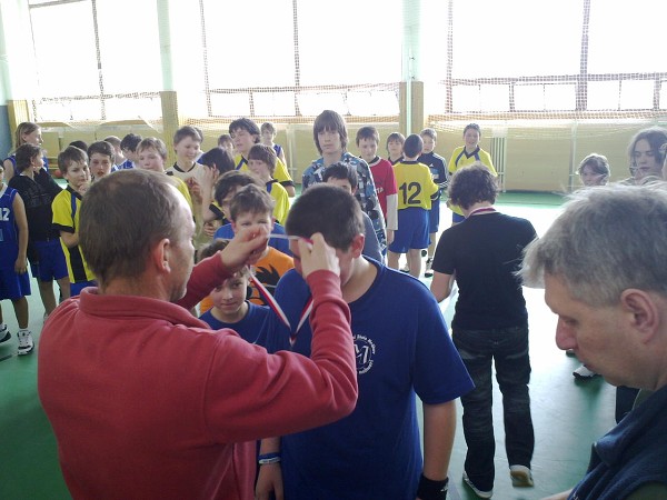 Okresní kolo v basketbale chlapců