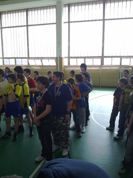 Okresní kolo v basketbale chlapců