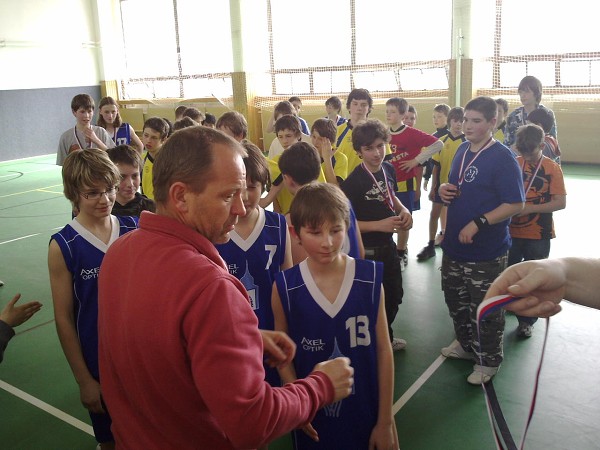 Okresní kolo v basketbale chlapců