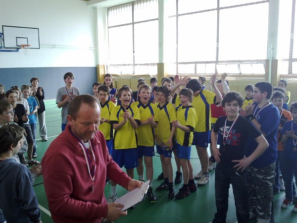Okresní kolo v basketbale chlapců