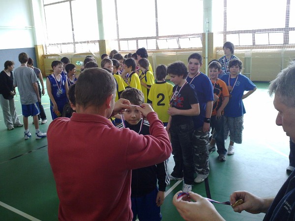 Okresní kolo v basketbale chlapců