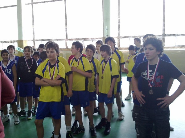 Okresní kolo v basketbale chlapců